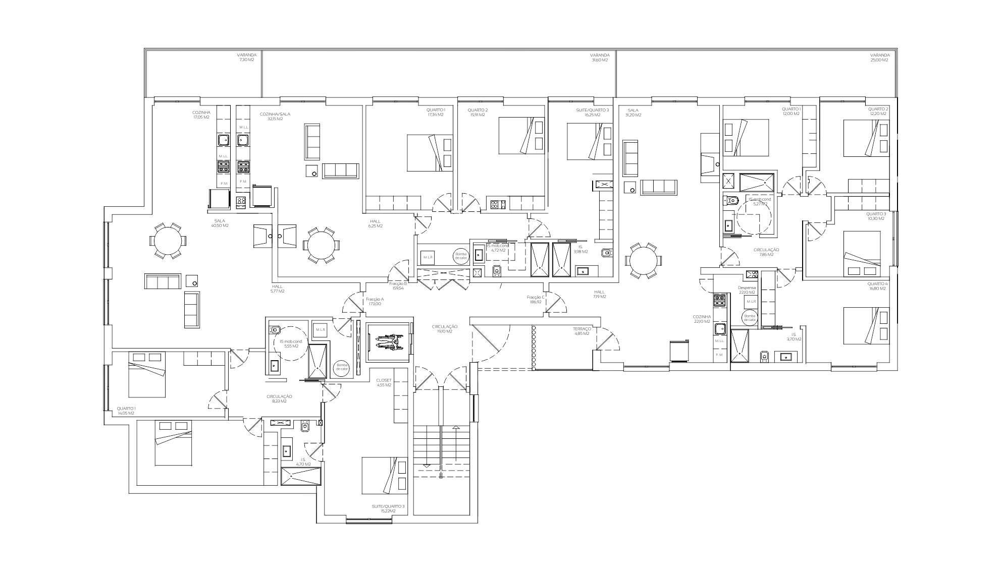 Planta Geral Piso 1