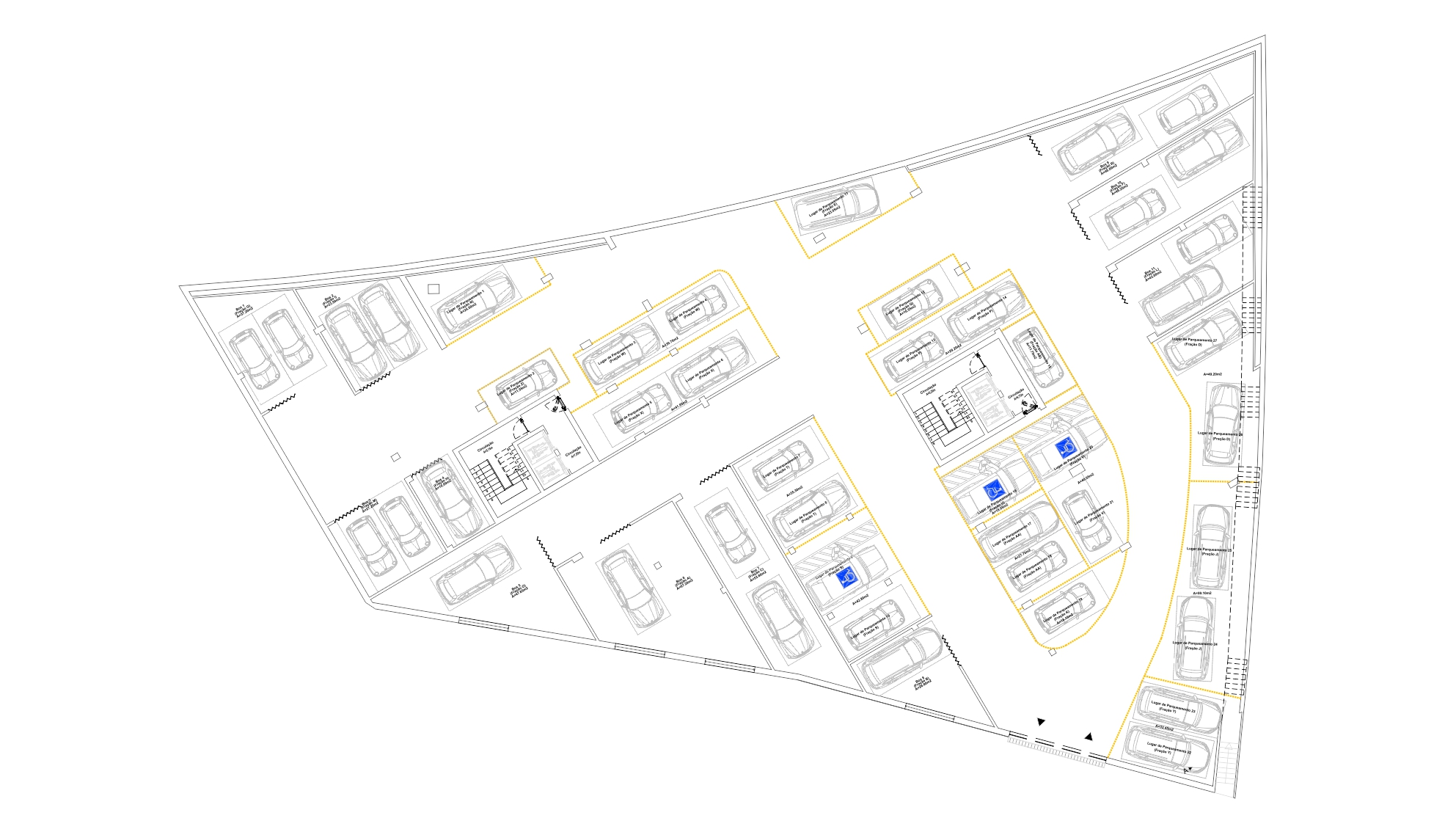 Planta Geral Piso -3